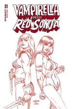 Vampirella vs Red Sonja #1 Cover Za Foc 11 Copy Foc Variant Edition Linsn