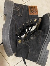 Grey Mens High Boots Cotton Upper, US Size 9 Eu: 44