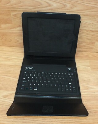 Genuine tyPad Black Folio Flip Case & Wireless Keyboard For Apple iPad *READ* 