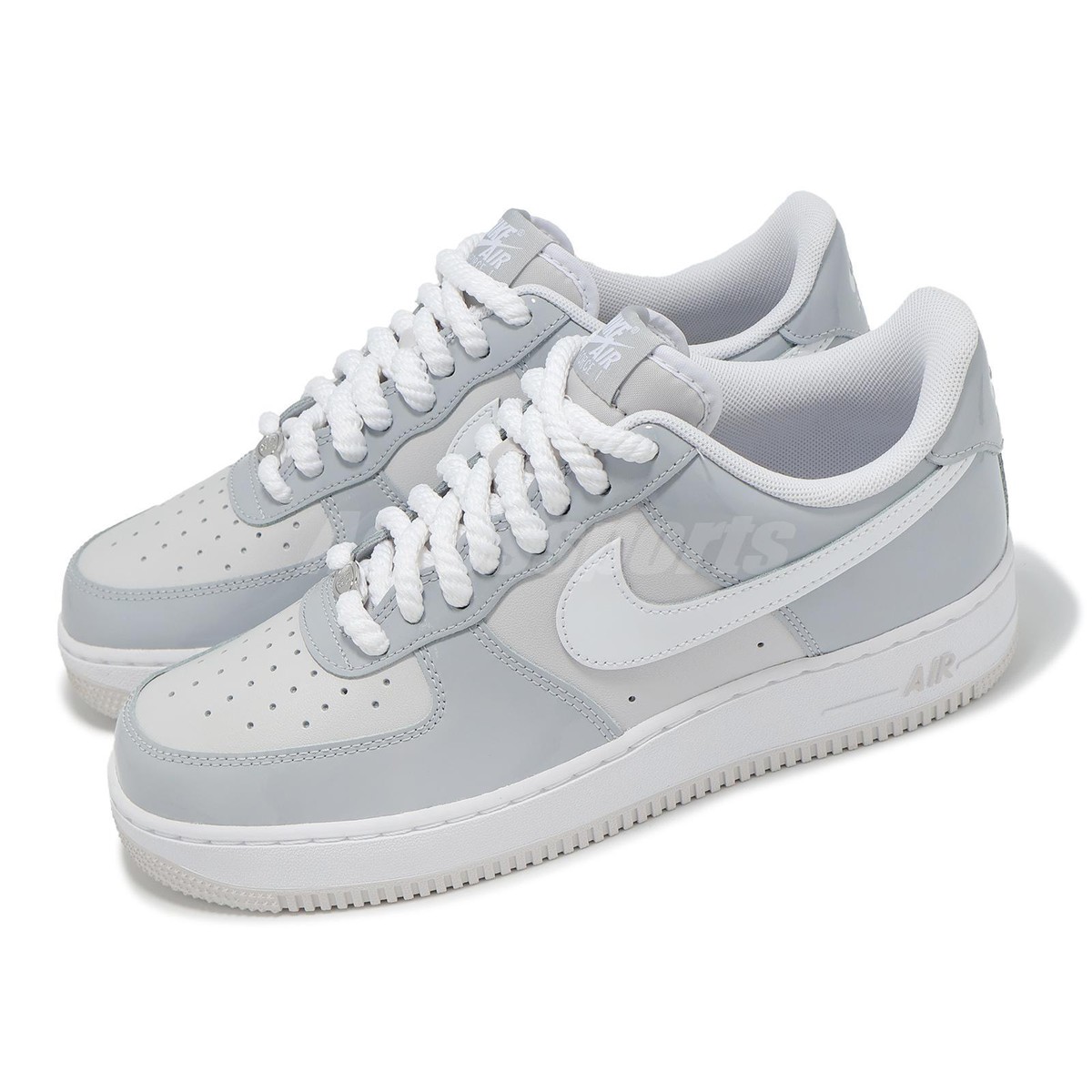 Nike Air Force 1 '07 カジュアルシューズ(Wolf Grey/Sail/W/AN) Nike Air Force 1 07 LV8 AF1 Wolf Grey Patent Men Casual