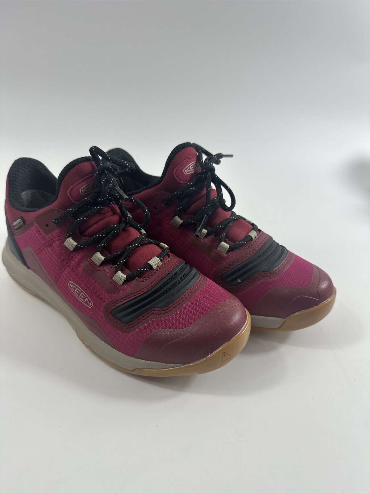 KEEN Tempo Flex Low WP escursionismo trail running donna taglia US 6 5 Jam Plaza Taupe