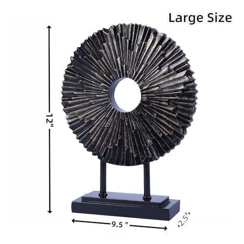 Minimalist Round Statue Above Decor Kitchen, Modern Decorative