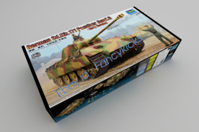 Maquette Trumpeter 00928 – Char Allemand Panther G, échelle 1/16, Kit Plastique Neuf