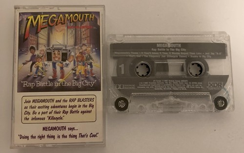 Megamouth – Rap Battle In The Big City Cassette Tape OOP RARE