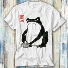 Matsumoto Hoji Japanese Frog Star T Shirt Meme Gift Top Tee Unisex 993
