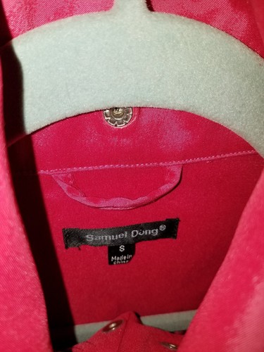 Manteau Samuel vif robe bulles Dong à rose de rFw4Rxqzr