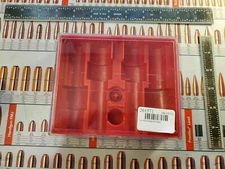 LEE Red Four Die Storage Box New