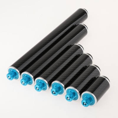 Extension De Queue De Billard En Fibre De Carbone – Diamètre 3,2 Cm, Longueurs 5 à 25,4 Cm, Vissage Facile, Bouchon Inférieur Inclus – Pour Atteindre Les Billes Lointaines