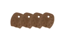 Ghost For Glock MOAB Magazine Base Plate 4 Pack Fits Double Stack Magazines FDE