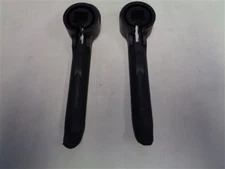 BLACK HATCH HANDLE PAIR ( 2 ) 5 1/2" MARINE BOAT
