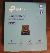 TP-Link USB Bluetooth 5.0 Adapter, Nano Design, Windows PC, PS5/PS4/Xbox (UB500)