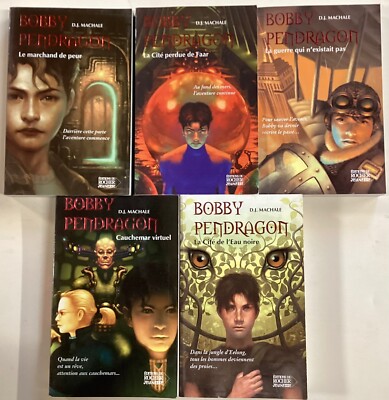 BOBBY PENDRAGON tomes 1 à 5 D.J. MacHale livre roman jeunesse