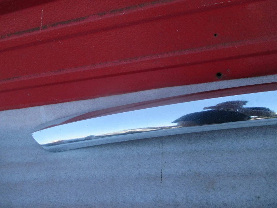 Dodge Durango 2011 2012 2013 apliques de parachoques delantero moldura cromada OEM Foto 3 de 4