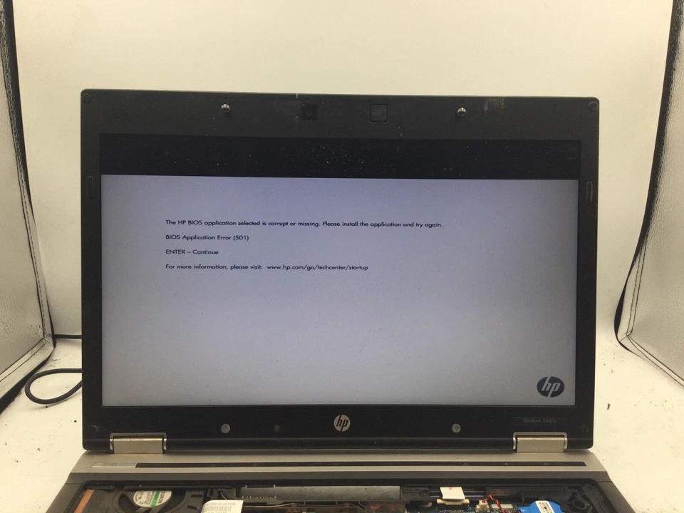 HP ELITEBOOK 8440P - PARA REPUESTOS - INTEL I5 - 2GB RAM - 14" - LEER DESCRIPCIÓN -BB Foto 2 de 4