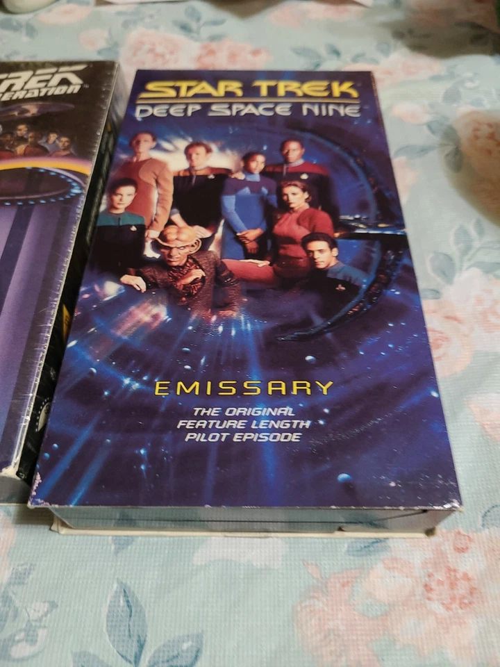 Star Trek VHS 92-94 The Next Generation Episode 5 Haven & Deep Space 9 Emissary - Image 2 of 4