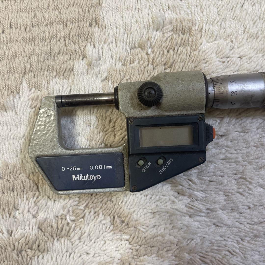 Mitutoyo Digital Micrometer 293-421-20 0-25Mm | eBay