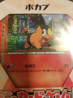 Pokemon Japanese Black & White 3 Card Holo Promo Set (Tepig Pokemon Japanese Black & White 3 Card Holo Promo Set (Tepig