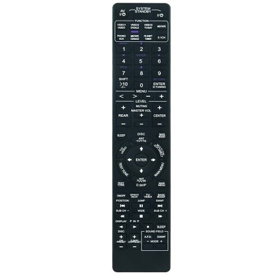 New RM-U303 Replace Remote for Sony Stereo Receiver STR-DE335 STR-V323 STR-SE391