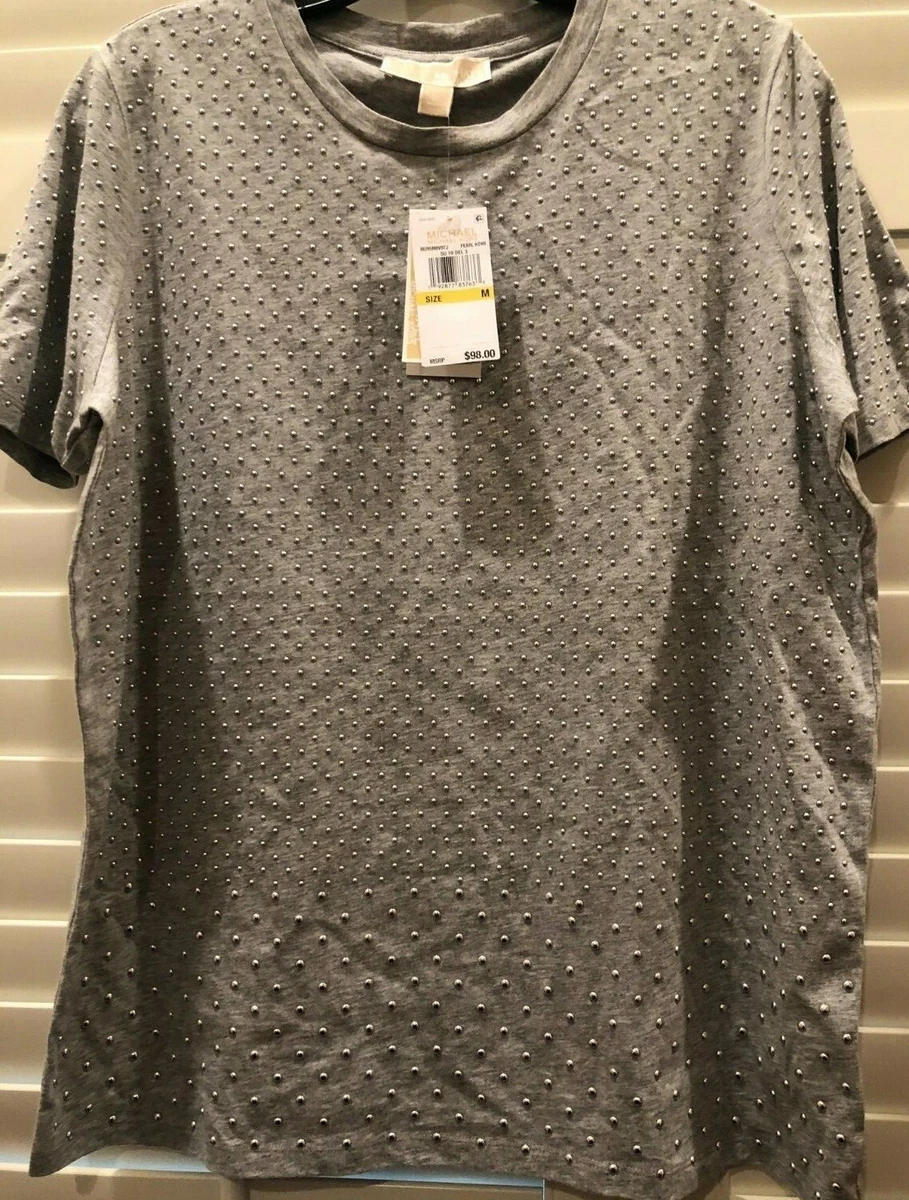 Michael kors cheap t shirt silver