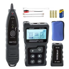 Advanced Network Cable Tester With PoE& NCV & Lamp For CAT5e/CAT6/CAT6a Multi...