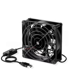 USB Fan 5V with Three Speeds for Cooling For Routers Laptops and Computers