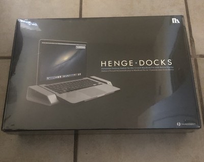 Henge Docks Horizontal Dock for 13-in MacBook Retina (HD02HA13MBPR) NEW, SEALED