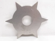 193767 New-No Box; Urschel 48680 Stainless Steel Blade 6 Tooth;1-5/8"ID; 4-5/8"O