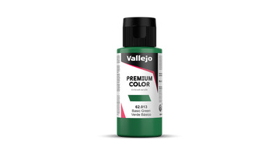 Premium Color Opaque Basic Green 200ml Acrylfarbe für Airbrush von Vallejo
