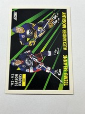 1993-94 Score - Teemu Selanne, Alexander Mogilny #477 Canadian READ