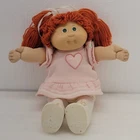 VINTAGE 1978 1982 Cabbage Patch Kid Girl Doll Coleco Green Eyes, Red Hair