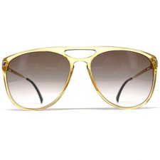 NOS Vintage PLAYBOY 4667 Sunglasses - Yellow - 1980's Germany - Large - ORIGINAL