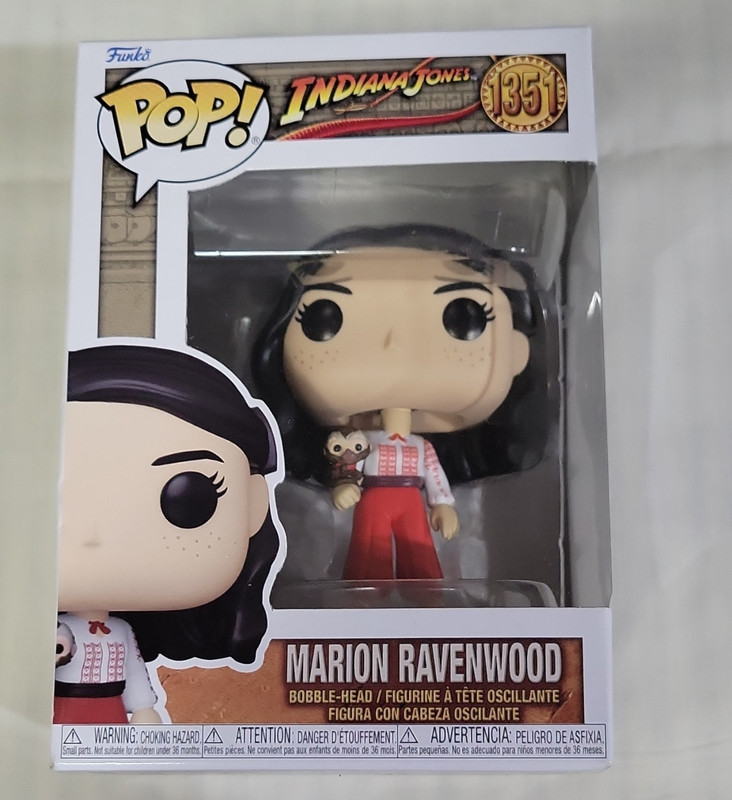 Funko Pop! Indiana Jones Marion Ravenwood #1351 Bobble-Head Vinyl Figure