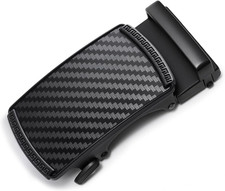 Men Ratchet Belt Buckle for 1 3/8" Slide Belt Strap Adjustable