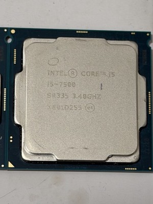 Lot of (3) Intel Core i5-7500 Quad Core 3.40GHz SR335 CPU