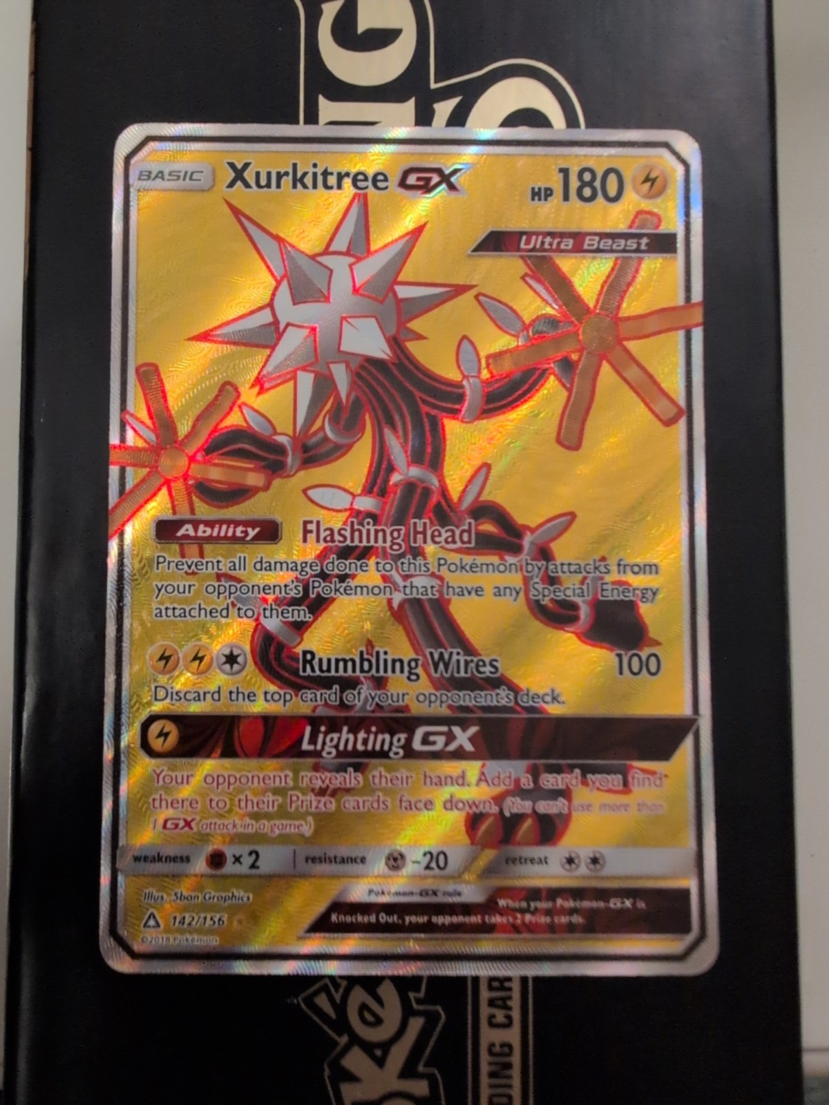 Xurkitree GX (Full Art) 142/156 Sm-Ultra Prism Holo