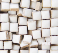 200 Pieces / 200 G Square Shapes 0.4X0.4 Inch Square Ceramic Mosaic Mosaic Tiles