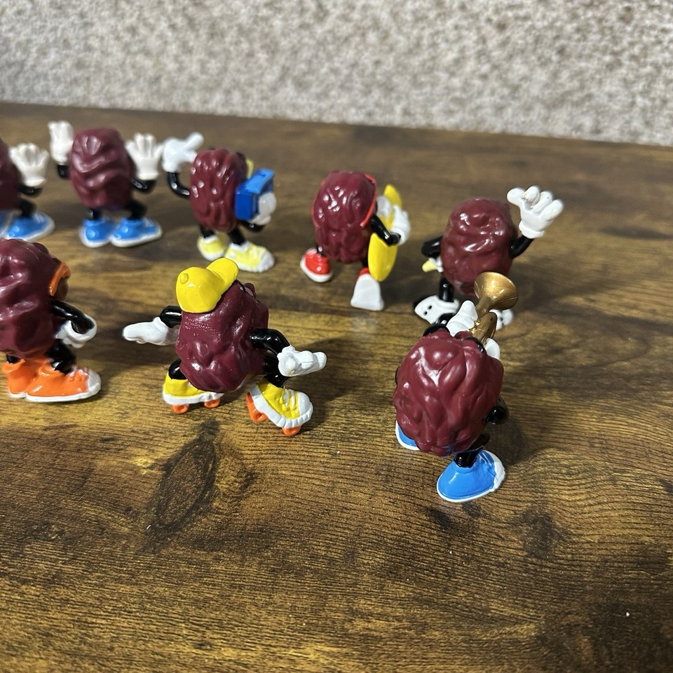 1987 Original California Raisins PVC Lot of 11 Figurines | eBay