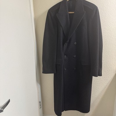 Neiman Marcus Mens Full Length Coat (Read Description For Size Details)
