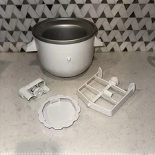 KitchenAid Ice Cream Maker Attachment With Freeze Bowl Dasher And Drive Assembly