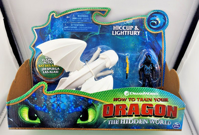 How To Train Your Dragon 2019 Hiccup Light Fury The Hidden World Factory Wrapped