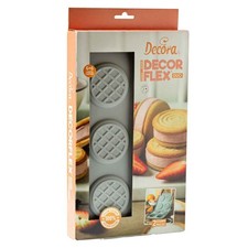 Set 2 stampi antiaderenti in silicone Duo Tondi 6 cavità