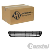 Diederichs KÜHlergrill Schwarz Front Grill Ohne Emblem Passend FüR Audi A3 8L