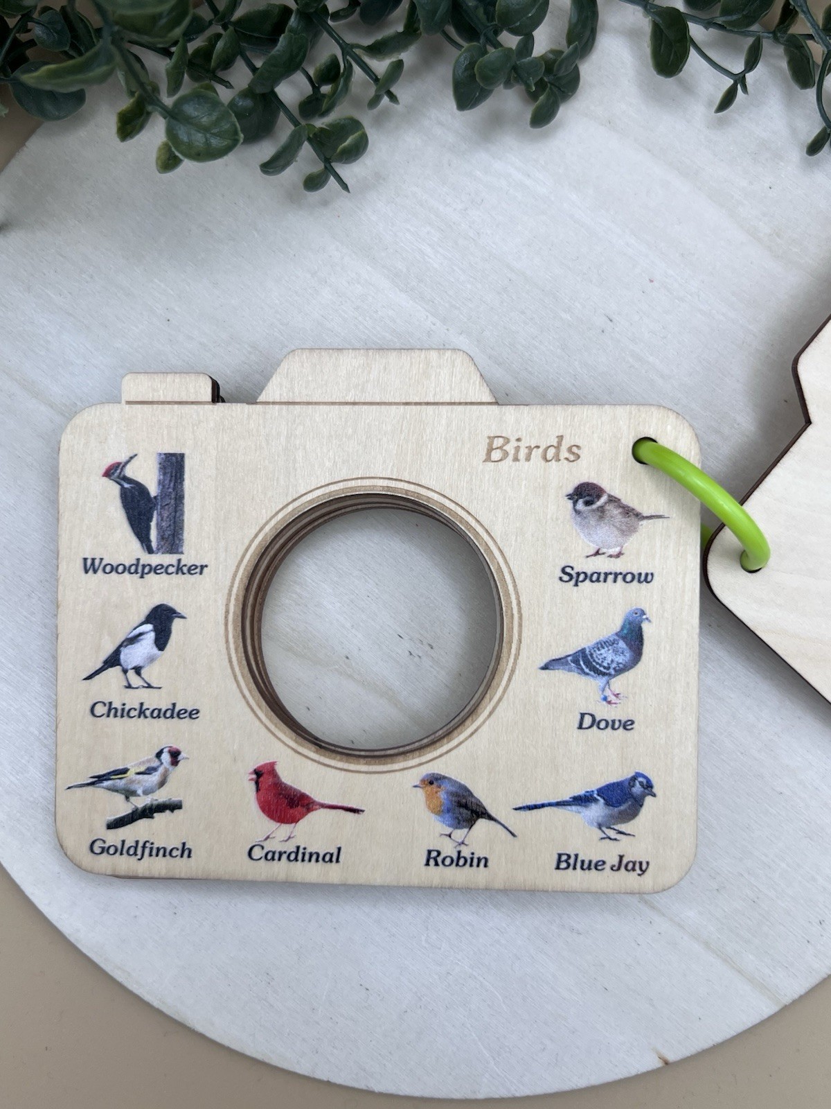 Montessori Wooden Nature Explorer Viewer Toy Learning Educational Gift UK image 3