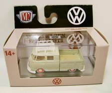 1959 '59 VW VOLKSWAGEN DOUBLE CAB TRUCK R93 M2 MACHINES DIECAST 2024