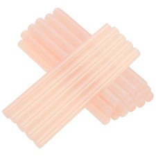 4x0.27 Inch Glitter Hot Glue Sticks, 38 Pcs Hot Glue Gun Sticks, Soft Pink