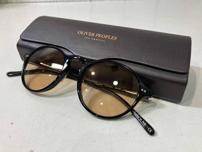 Oliver Peoples OV5445U Maxson Black/Orange Frame Used 48mm