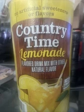 Country Time 4300001458 Drink Mix Soda Syrup, Lemonade - 5lbs