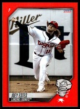2022 Joey Estes Choice Minor League Rookie Card Lansing Lugnuts. rookie card picture
