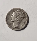 1924-S Mercury Dime "VF" (rated By Coinsnap)