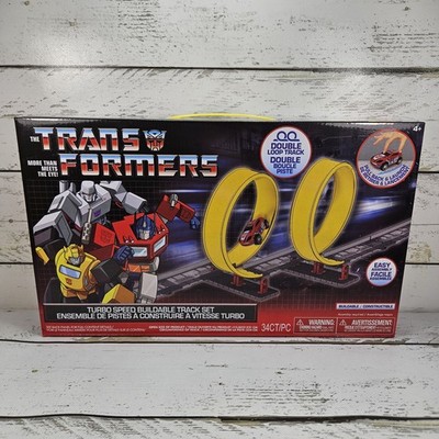 Hasbro Transformers Turbo Speed Buildable Track Set Double Loop With 1 Car 2024